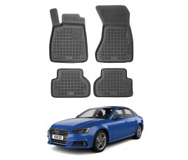 Koberce gumové se zvýšeným okrajem Audi A4 B9 2015 -