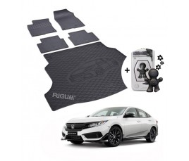 Koberce a vana do kufru + vůně do auta ZDARMA Honda Civic HTB 2017 -