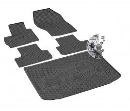 Koberce a vana do kufru + vůně do auta ZDARMA Mitsubishi ASX 2010 - 2019