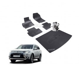 Koberce a vana do kufru + vůně do auta ZDARMA Mitsubishi Outlander 5m 2015 -