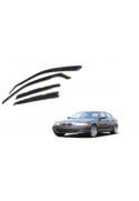 Ofuky přední + zadní - protiprůvanové plexi kompatibilní pro BMW S-3 sedan (E46) 4D 1998  →