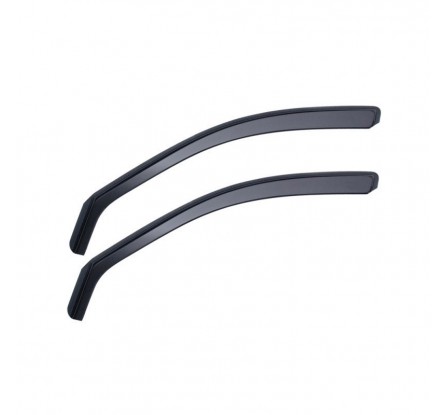 Deflektory přední - protiprůvanové plexi kompatibilní proi BMW rad 3 (E90) 4D 2005 - 2012