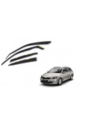Ofuky přední + zadní - protiprůvanové plexi kompatibilní pro Škoda Fabia Combi III 5D 2014  →