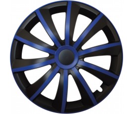 Poklice kompatibilní na auto Peugeot 14" GRAL modré 4ks