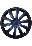 Poklice kompatibilní na auto Peugeot 16" GRAL modré 4ks