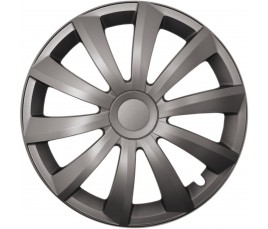 Poklice kompatibilní na auto Nissan 14" GRAL grafitové 4ks