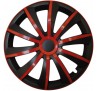 Poklice kompatibilní na auto Volkswagen 16" GRAL červeno - černé 4ks