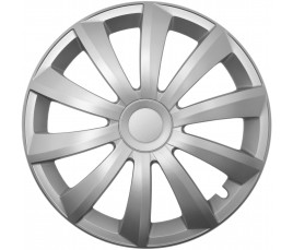 Poklice kompatibilní na auto Volvo 14" GRAL silver 4ks