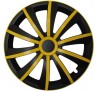 Poklice kompatibilní na auto Volkswagen 16" GRAL žlto - černé 4ks