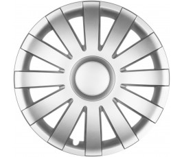 Poklice kompatibilní na auto KIA 13" AGAT silver 4ks