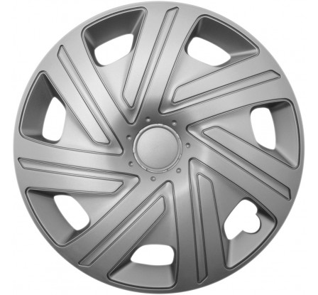 Poklice kompatibilní na auto Dacia 14" CYRKON silver 4ks