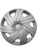 Poklice kompatibilní na auto Dacia 15" CYRKON silver 4ks