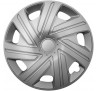 Poklice kompatibilní na auto Nissan 15" CYRKON silver 4ks