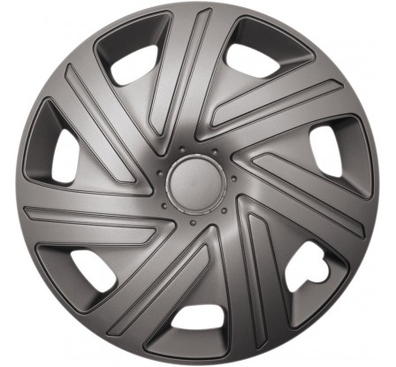 Poklice kompatibilní na auto Honda 14" CYRKON grafitové 4ks