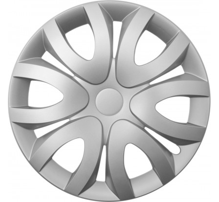 Poklice kompatibilní na auto KIA 14" MIKA silver 4ks