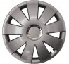 Poklice kompatibilní na auto Volkswagen 15" Nefrytchrome grafitové 4ks