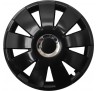 Poklice kompatibilní na auto Suzuki 15" Nefrytchrome černé 4ks