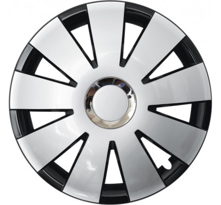 Poklice kompatibilní na auto Mazda 15" Nefrytchrome BS 4ks