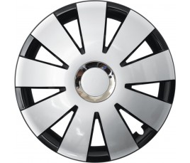 Poklice kompatibilní na auto Renault 15" Nefrytchrome BS 4ks
