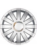 Poklice kompatibilní na auto Dacia 13" ONYX silver 4ks
