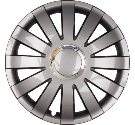 Poklice kompatibilní na auto Audi 14" ONYX grafitové 4ks