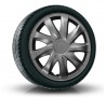 Poklice kompatibilní na auto Dacia 15" DRACO grafit 4 ks