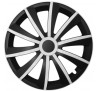 Poklice kompatibilní na auto Alfa Romeo 14" GRAL bielo-černé 4ks