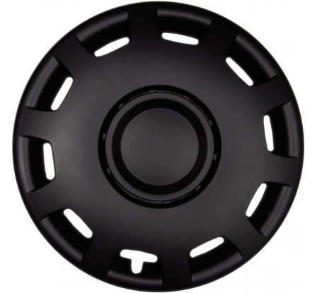 Poklice kompatibilní na auto Skoda 14" GRANIT černé 4ks