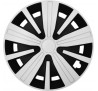 Poklice kompatibilní na auto Alfa Romeo 14" SPINEL bis bielo-černé 4ks