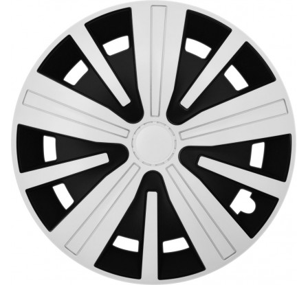 Poklice kompatibilní na auto Citroen 14" SPINEL bis bielo-černé 4ks