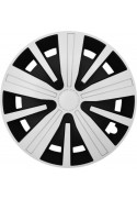 Poklice kompatibilní na auto Volkswagen 14" SPINEL bis bielo-černé 4ks