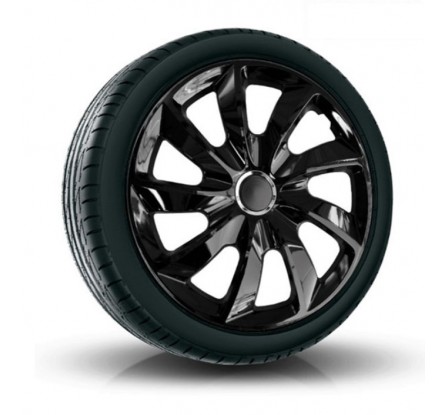 Poklice kompatibilní na auto Volvo 17" STIG Černé 4ks
