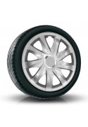 Poklice kompatibilní na auto Peugeot 14" DRIFT Sivé 4ks