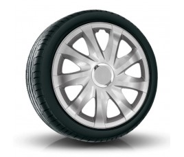 Poklice kompatibilní na auto Renault 16" DRIFT Sivé 4ks