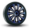 Poklice kompatibilní na auto Hyundai 14" STRONG duocolor modré 4 ks