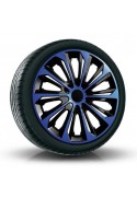 Poklice kompatibilní na auto Honda 16" STRONG duocolor modré 4 ks