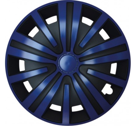 Poklice kompatibilní na auto Volkswagen 14" SPINEL Modro-černé 4ks