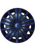 Poklice kompatibilní na auto Volkswagen 14" SPINEL Modro-černé 4ks