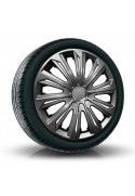 Poklice kompatibilní na auto Honda 15" STRONG Grafitové 4 ks