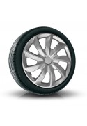 Poklice kompatibilní na auto Alfa Romeo 16" STIG Sivé lakované 4ks