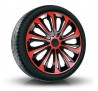 Poklice kompatibilní na auto Mercedes 16" STRONG Červeno - černé 4ks