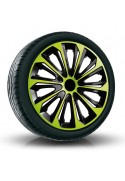 Poklice kompatibilní na auto Volvo 15" STRONG Zelené 4ks
