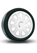 Poklice kompatibilní na auto Suzuki 16" DRIFT Biele 4ks