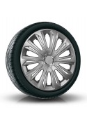 Poklice kompatibilní na auto Suzuki 14" STORNG Silver lakované 4 ks