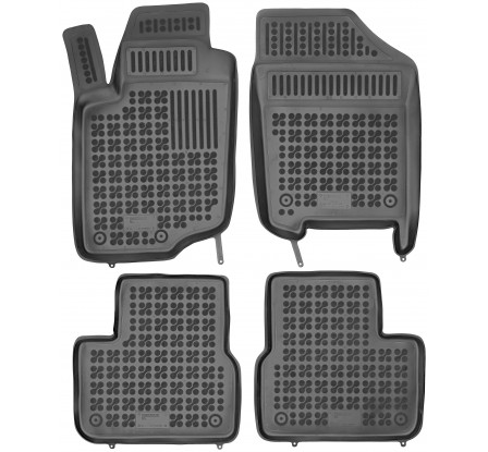 Koberce gumové se zvýšeným okrajem Peugeot 207 2006 -