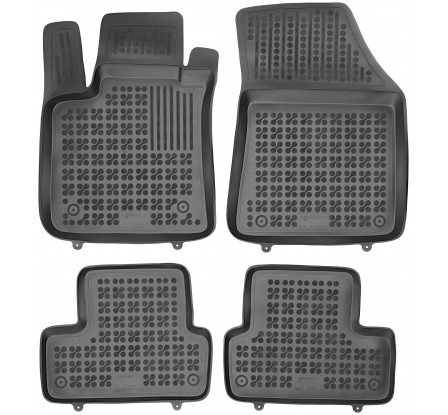 Koberce gumové se zvýšeným okrajem Renault MEGANE 2015-