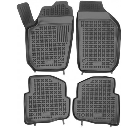 Koberce gumové se zvýšeným okrajem VW POLO 2001 - 2009