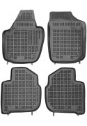Koberce gumové se zvýšeným okrajem Škoda RAPID 2012-