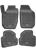 Koberce gumové se zvýšeným okrajem Škoda FABIA II 2007-2014