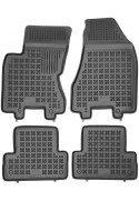 Koberce gumové se zvýšeným okrajem Nissan X-Trail II 07-2013
